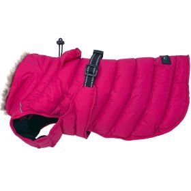 Alpine Extreme Weather Puffer Coat (Color: Blue Gingham: Pink Peacock, Color: Raspberry Sorbet: X-Small)