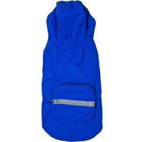 Packable Raincoat (Color: Blue Gingham: Blue, Color: Raspberry Sorbet: X-Large)