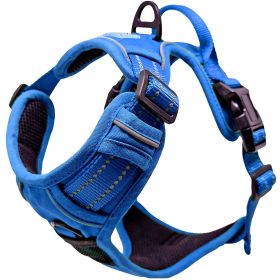 Venture Paw Pull Control Dog Harness (Color: Blue Gingham: Mountain Lake, Color: Raspberry Sorbet: X-Large)