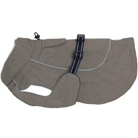 Alpine Tuf Terrain Dog Coat (Color: Blue Gingham: Dried Sage, Color: Raspberry Sorbet: large)