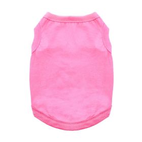 Cotton Dog Tank (Color: Blue Gingham: Carnation Pink, Color: Raspberry Sorbet: large)