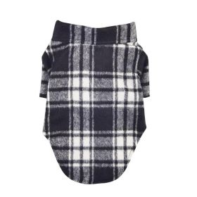 Flannel Dog Shirt (Color: Blue Gingham: Black and White Plaid, Color: Raspberry Sorbet: medium)