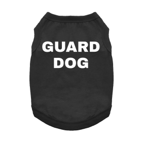 Guard Dog Shirt (Color: Blue Gingham: Black, Color: Raspberry Sorbet: large)