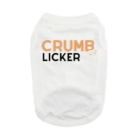 Crumb Licker Dog Shirt (Color: Blue Gingham: White, Color: Raspberry Sorbet: X-Large)