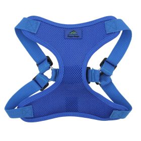 Wrap and Snap Choke Free Dog Harness by Doggie Design (Color: Blue Gingham: Cobalt Blue, Color: Raspberry Sorbet: small)