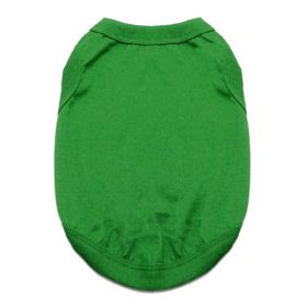 Cotton Dog Tank (Color: Blue Gingham: Emerald Green, Color: Raspberry Sorbet: small)