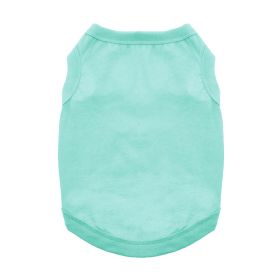 Cotton Dog Tank (Color: Blue Gingham: Teal, Color: Raspberry Sorbet: small)