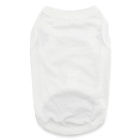 Cotton Dog Tank (Color: Blue Gingham: White, Color: Raspberry Sorbet: small)