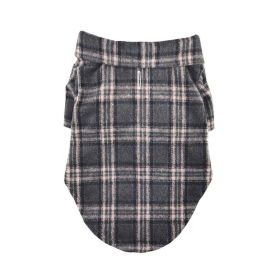 Flannel Dog Shirt (Color: Blue Gingham: Dark Gray and Pink Plaid, Color: Raspberry Sorbet: X-Small)