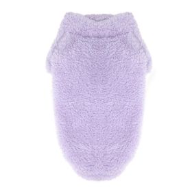 Soft Plush Pullover (Color: Blue Gingham: Lavender, Color: Raspberry Sorbet: small)