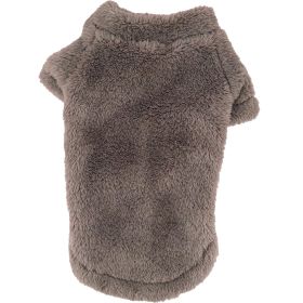 Soft Plush Pullover (Color: Blue Gingham: Soft Brown, Color: Raspberry Sorbet: small)