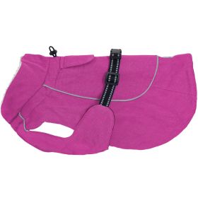 Alpine Tuf Terrain Dog Coat (Color: Blue Gingham: Wild Raspberry, Color: Raspberry Sorbet: medium)