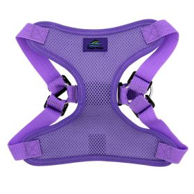 Wrap and Snap Choke Free Dog Harness by Doggie Design (Color: Blue Gingham: Paisley Purple, Color: Raspberry Sorbet: medium)