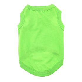 Cotton Dog Tank (Color: Blue Gingham: Green Flash, Color: Raspberry Sorbet: medium)