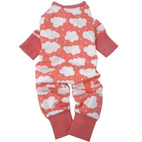 CuddlePup Dog Pajamas (Color: Blue Gingham: Fluffy Clouds, Color: Raspberry Sorbet: medium)