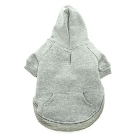Flex-Fit Dog Hoodie (Color: Blue Gingham: Gray, Color: Raspberry Sorbet: medium)