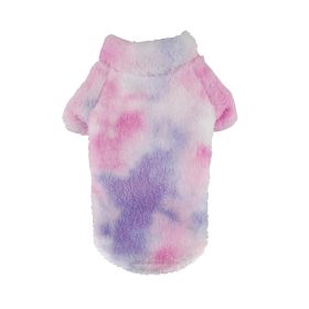 Soft Plush Pullover (Color: Blue Gingham: Tie-Dye Pink & Purple, Color: Raspberry Sorbet: X-Small)