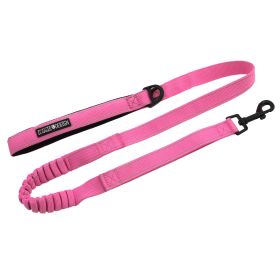 Soft Pull Traffic Dog Leash (Color: Blue Gingham: Candy Pink, Color: Raspberry Sorbet: One size)