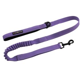 Soft Pull Traffic Dog Leash (Color: Blue Gingham: Paisley Purple, Color: Raspberry Sorbet: One size)